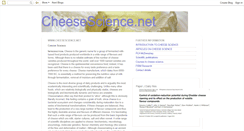 Desktop Screenshot of cheesescience.net